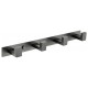 Планка с крючками Grocenberg AC0014BG, графит