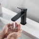 Смеситель для раковины Shevanik S9901H, черный