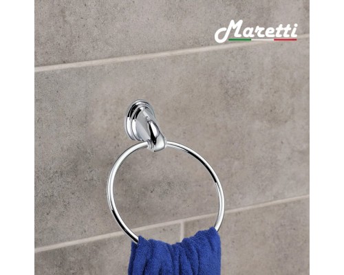 Кольцо для полотенец Maretti Karla KA8061010, хром