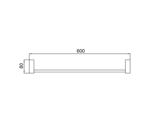 Полотенцедержатель FRAP F30601, хром