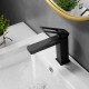 Смеситель для раковины Shevanik S6801H, черный