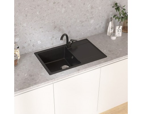 Кухонная мойка Maretti Китчен KT735-BL, черный