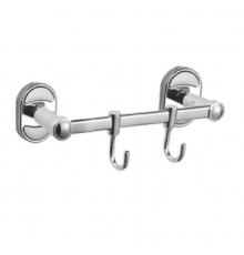 Планка с крючками для полотенец D-Lin D289700-2, хром