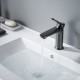 Смеситель для раковины Shevanik S4301T, оружейная сталь