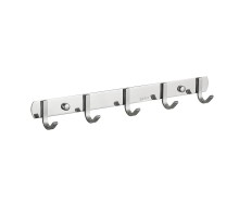 Планка с крючками FRUD R202-5, хром