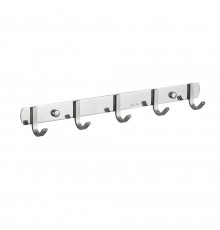 Планка с крючками FRUD R202-5, хром
