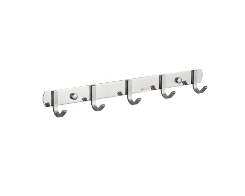 Планка с крючками FRUD R202-5, хром