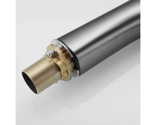 Смеситель для раковины Shevanik S8501T, оружейная сталь