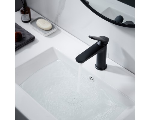 Смеситель для раковины Shevanik S4301H, черный