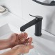 Смеситель для раковины Shevanik S6201H, черный