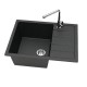 Кухонная мойка Maretti Китчен MR645-BL, черный