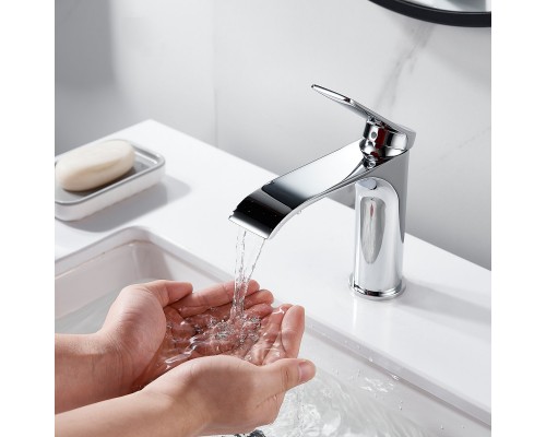 Смеситель для раковины Shevanik S4101, хром