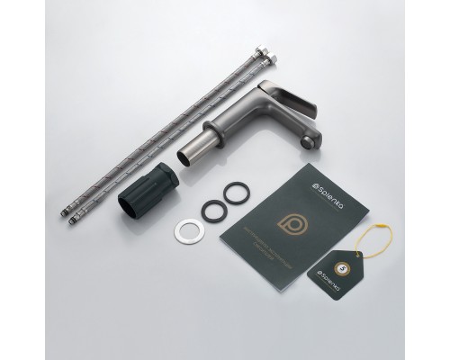 Смеситель для раковины Splenka S30.10.09, графит