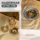 Кухонная мойка Splenka S706.7843.03, золотой сатин