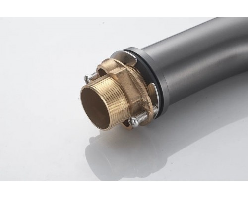 Смеситель для раковины Shevanik S9101T, оружейная сталь