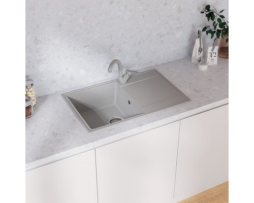 Кухонная мойка Maretti Китчен KT735-GR, серый