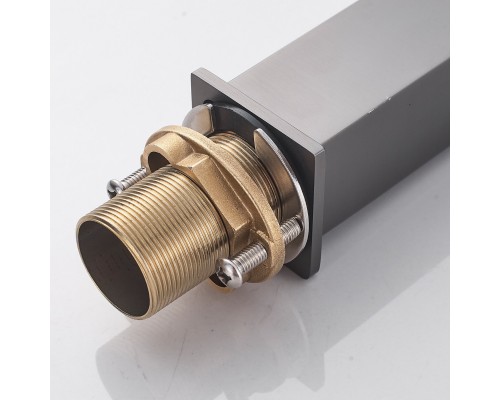 Смеситель для раковины Shevanik S9611T, оружейная сталь