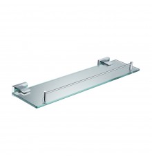 Полка стеклянная BELZ B90207, хром