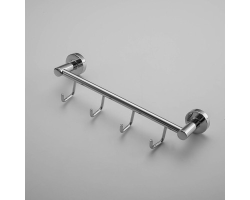 Планка с крючками FRUD R15115-4, хром