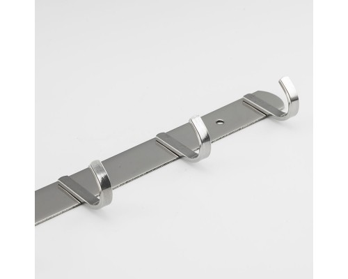 Планка с крючками FRUD R202-6, хром