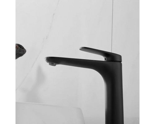 Смеситель для раковины Shevanik S8511H, черный