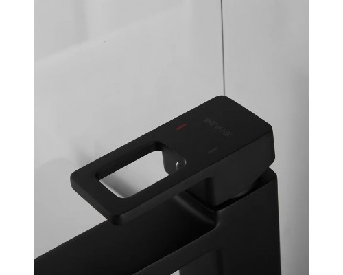 Смеситель для раковины с гигиеническим душем Shevanik S8271H, черный