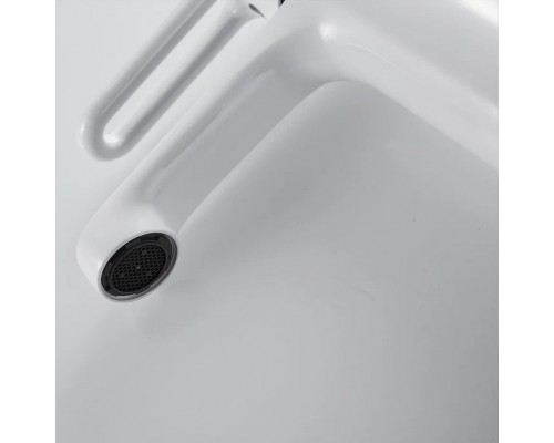 Смеситель для раковины Shevanik S8101F, белый/хром
