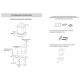 Дозатор жидкого мыла Grocenberg AC0028BL, черный