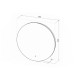 Зеркало Maretti Джулия GI1480R35EL 80x80 см