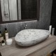 Раковина чаша Maretti EL13NS56-740MR, белый мрамор