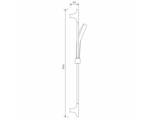 Душевой гарнитур Splenka S470.02, хром
