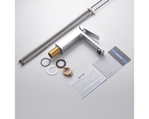 Смеситель для раковины Shevanik S8901-1, хром