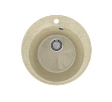Кухонная мойка Practik PR-M-475-002 (без сифона), слоновая кость