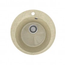 Кухонная мойка Practik PR-M-475-002 (без сифона), слоновая кость