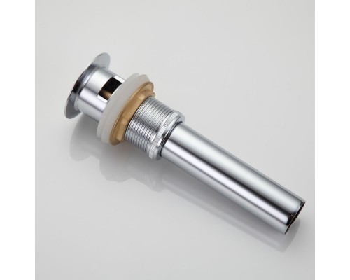 Донный клапан с переливом Frap F66-2, хром