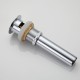 Донный клапан с переливом Frap F66-2, хром