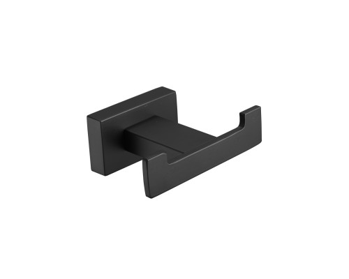 Крючок для ванной комнаты двойной Shevanik SG5621H, черный