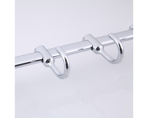 Планка с крючками FRAP F205-5, хром