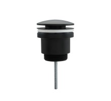 Донный клапан Frap F62-7, черный