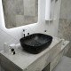 Раковина чаша Maretti FL13NS25-560MR, черный мрамор