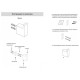 Крючок для ванной комнаты Grocenberg AC0017BL, черный