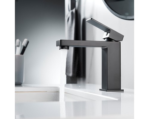 Смеситель для раковины Shevanik S9601H, черный
