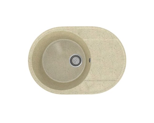 Кухонная мойка Practik PR-M-610-002 (без сифона), слоновая кость