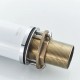 Смеситель для раковины с поворотным носиком Shevanik S6601F, белый/хром