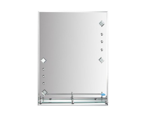 Зеркало с полочкой Frap F692, 600х450