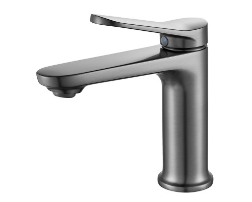 Смеситель для раковины Shevanik S4301T, оружейная сталь