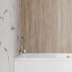 Шторка на ванну 60х140 см Maretti Марта MA41F6014099-015, профиль хром