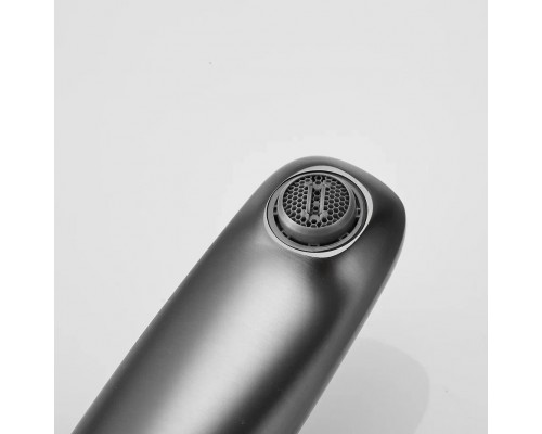 Смеситель для раковины Shevanik S8511T, оружейная сталь