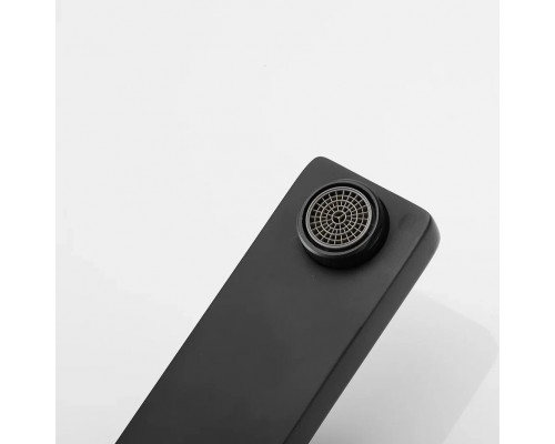 Смеситель для раковины с гигиеническим душем Shevanik S8271H, черный