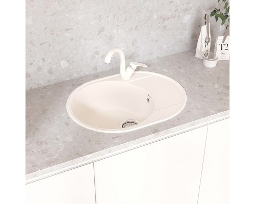 Кухонная мойка Maretti Kitchen KT610-WH, белый